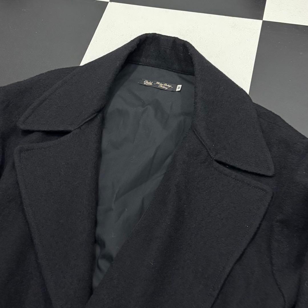 美品 東洋 GOLD MILLING WOOL WRAP COAT M ブラック