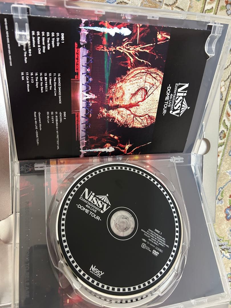 ミュージック Nissy DOMETOUR 4th Live DVD