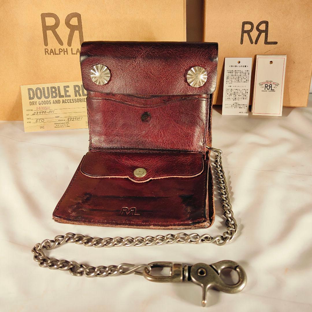 はちみつ【極美品】【付属品完備】RRL 正規品　高級コンチョウォレット
