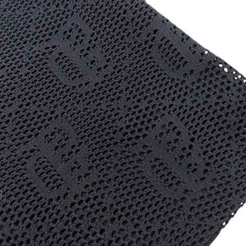 【美品】パーリーゲイツ ニット メッシュスカート サイズ1 [M5874]