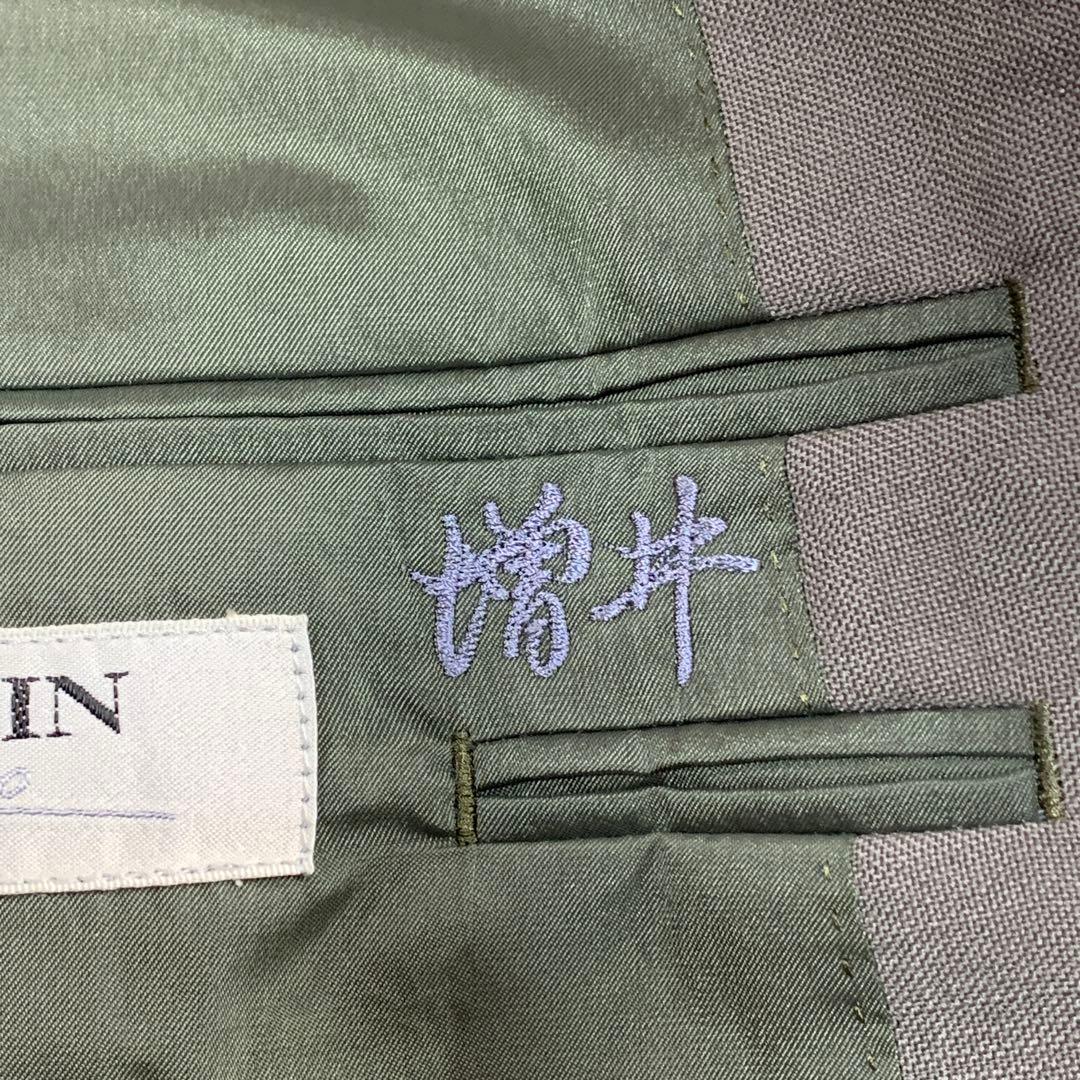 【極美品】LANVIN ダブルスーツセットアップ メタルボタン ビンテージ XL