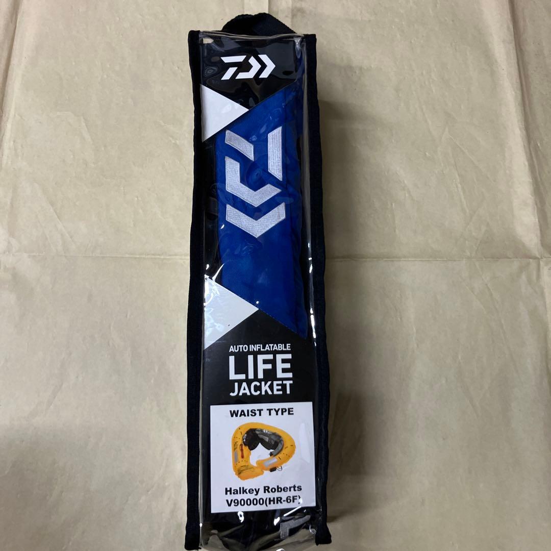 ダイワDF-2709自動膨張式ライフジャケット桜マークありタイプA （ブルー）