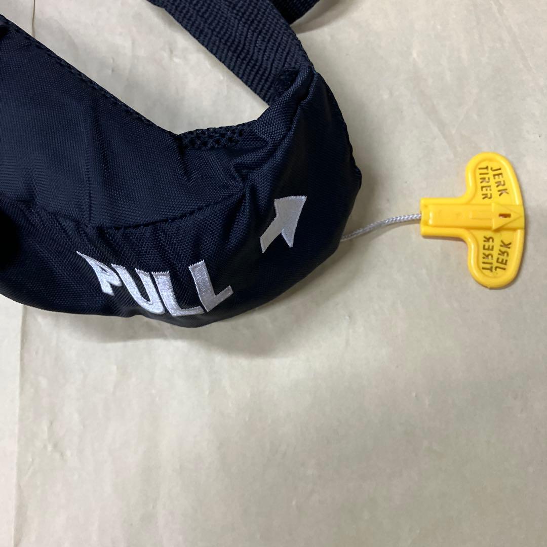 ダイワDF-2709自動膨張式ライフジャケット桜マークありタイプA （ブルー）