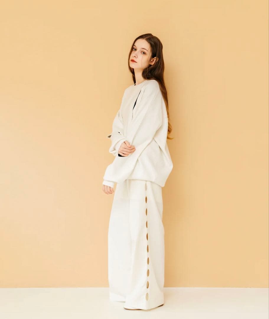 完売品 UNOF SLIT KNIT PULLOVER