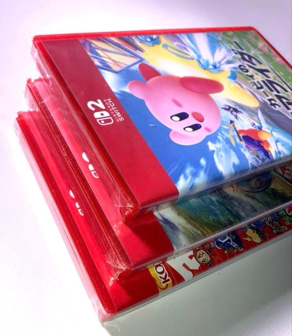 【新品未使用未開封】任天堂Switch2ソフトまとめ売り3本