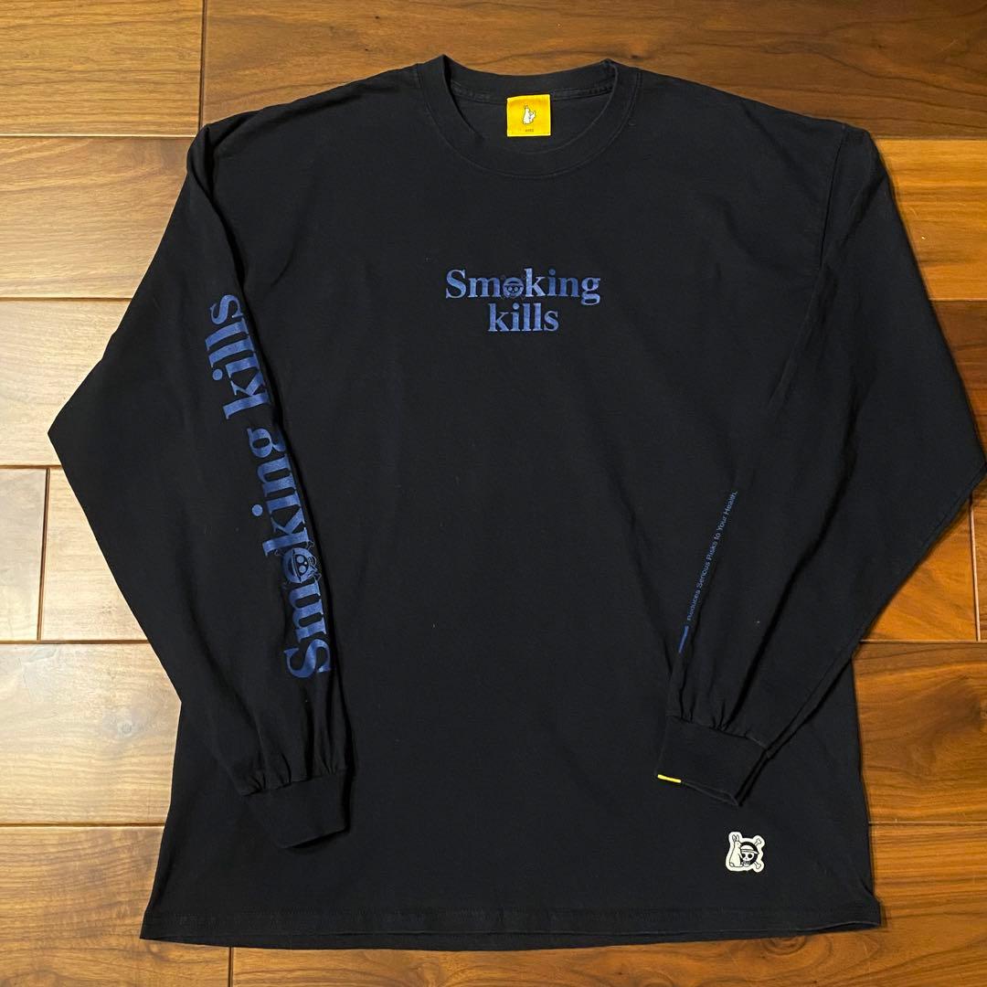 FR2 エフアールツー ロンT カットソー ワンピース コラボ 黒 スモーカー