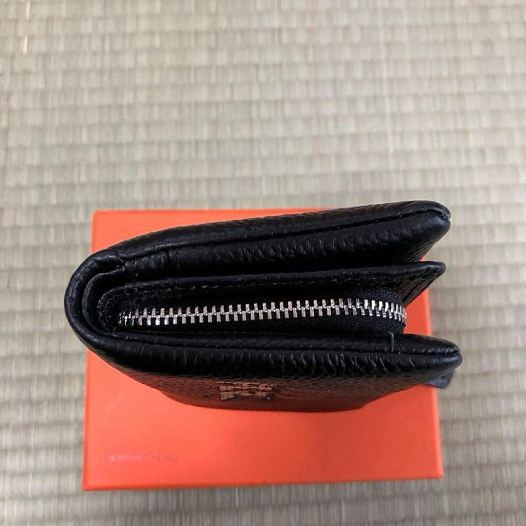 PEZ（ペッツ）x ear】コラボ/本革/コンパクト/刺しゆう折り財布