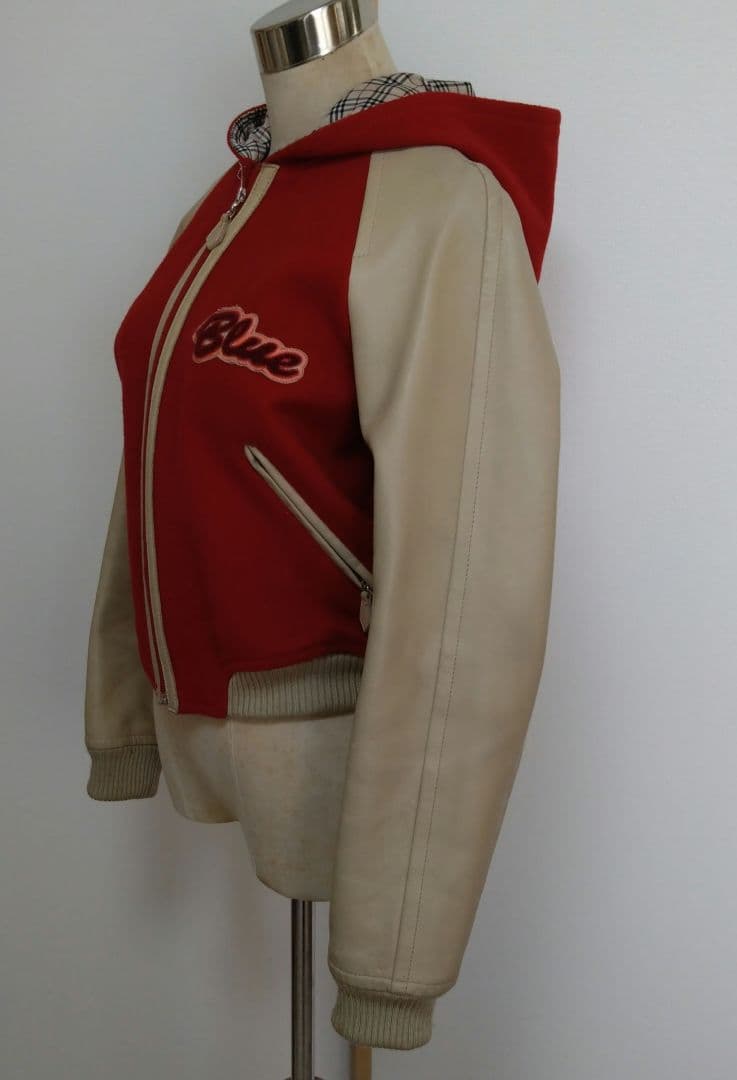 希少 美品バーバリー ロンドン ブルーレーベル スタジャン サイズ38