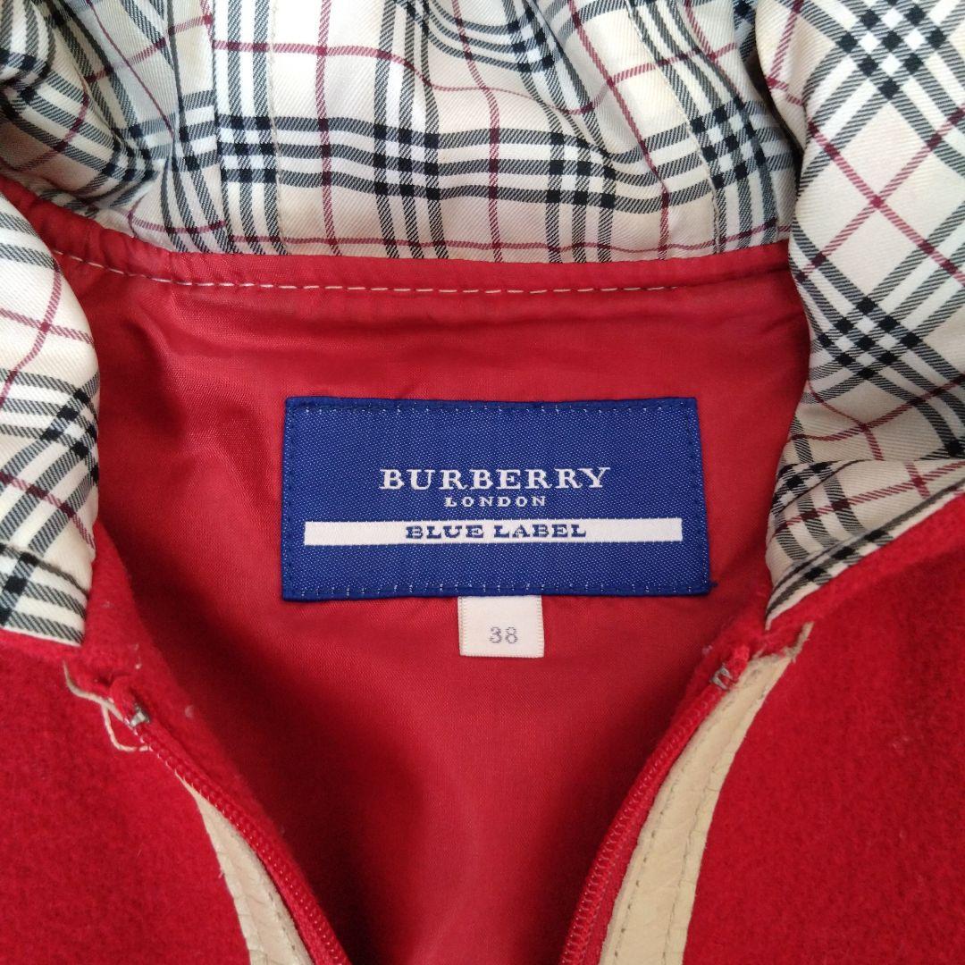 希少 美品バーバリー ロンドン ブルーレーベル スタジャン サイズ38