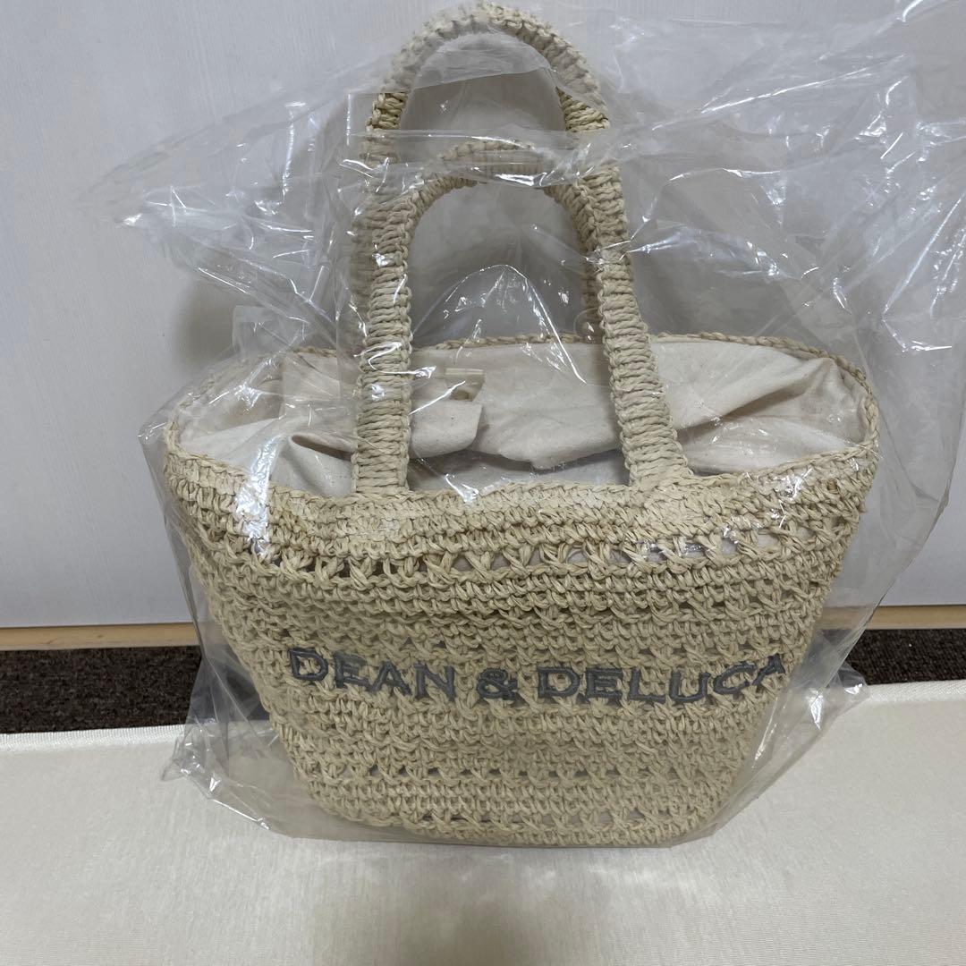 DEAN & DELUCA BEAMS クロッシェバスケットバッグS ナチュラル