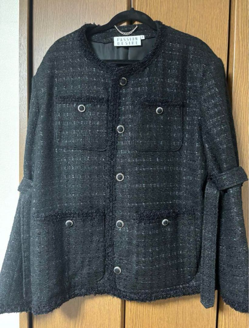 亀梨着用　el conductorH ミックスツイードジャケット