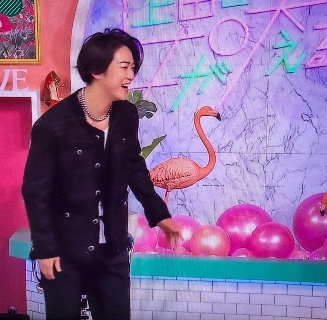 亀梨着用　el conductorH ミックスツイードジャケット