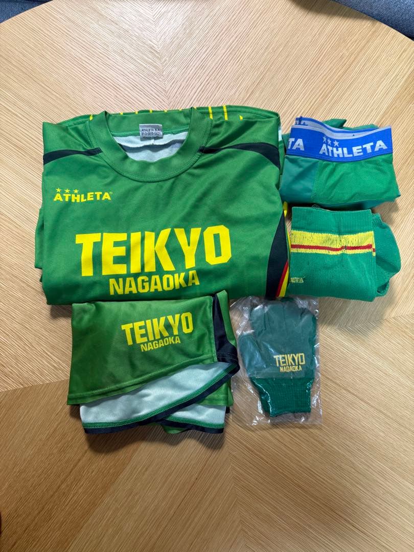 帝京長岡高校サッカー部ユニフォームフルセット