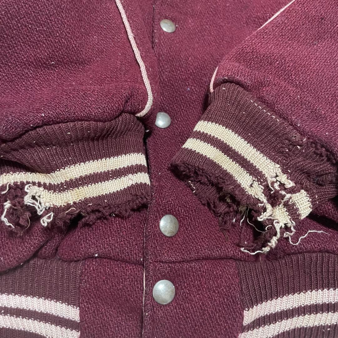 50s ヴィンテージ バーシティ スタジアムジャケット リバーシブル