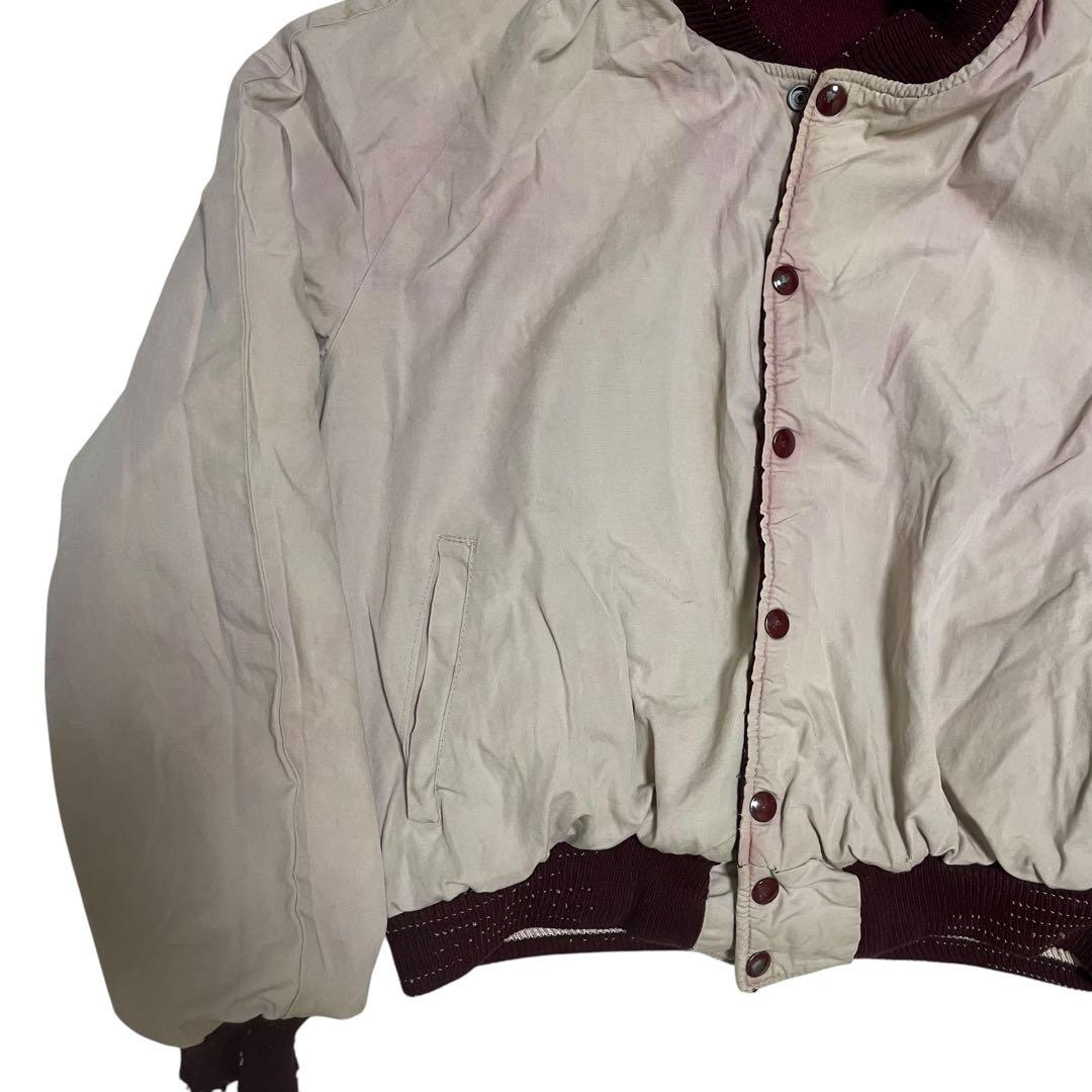 50s ヴィンテージ バーシティ スタジアムジャケット リバーシブル