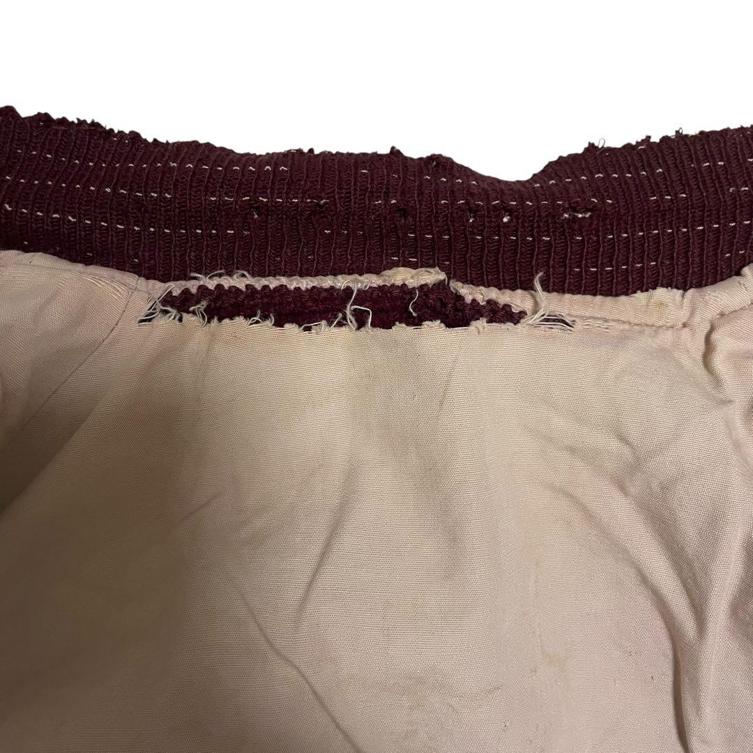 50s ヴィンテージ バーシティ スタジアムジャケット リバーシブル