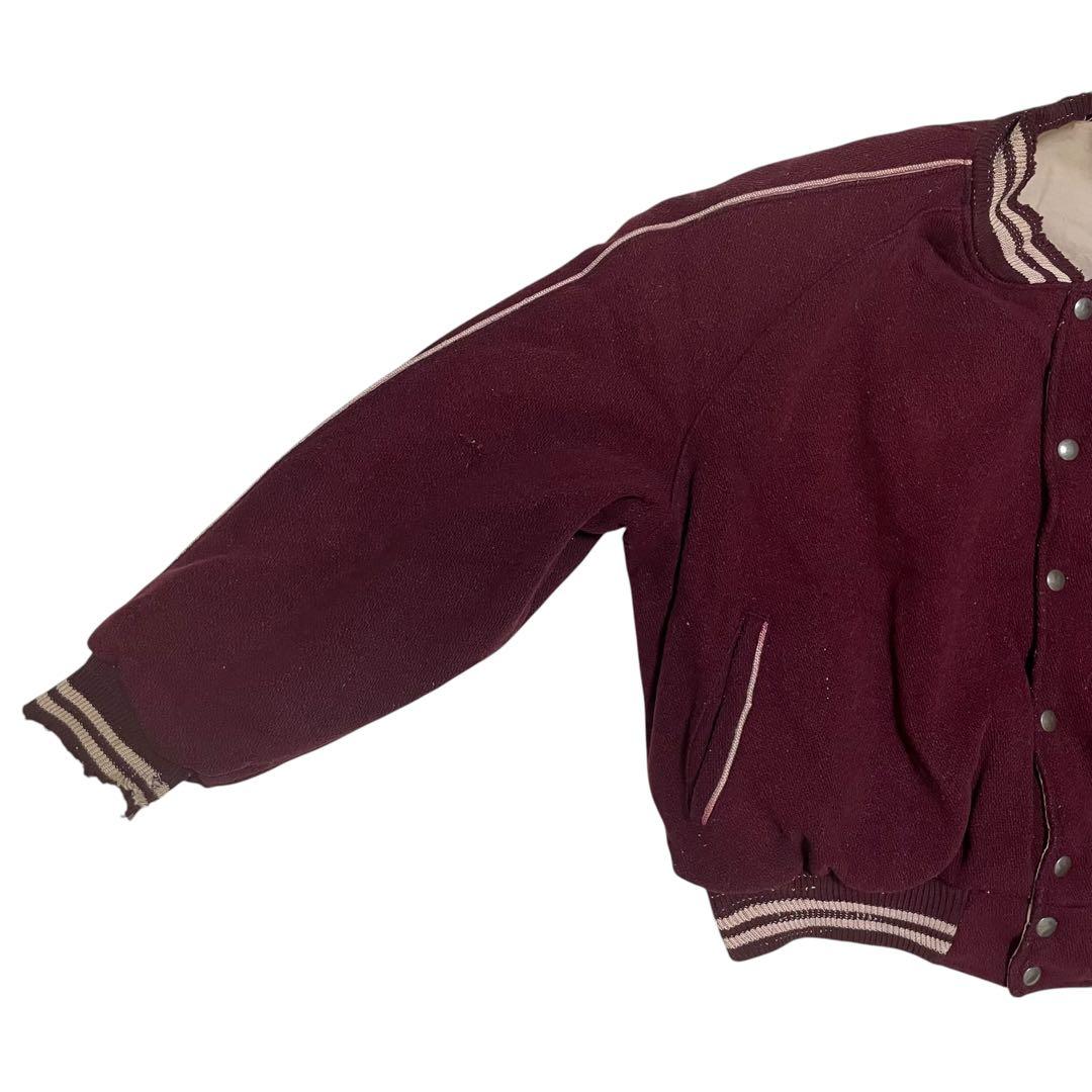 50s ヴィンテージ バーシティ スタジアムジャケット リバーシブル