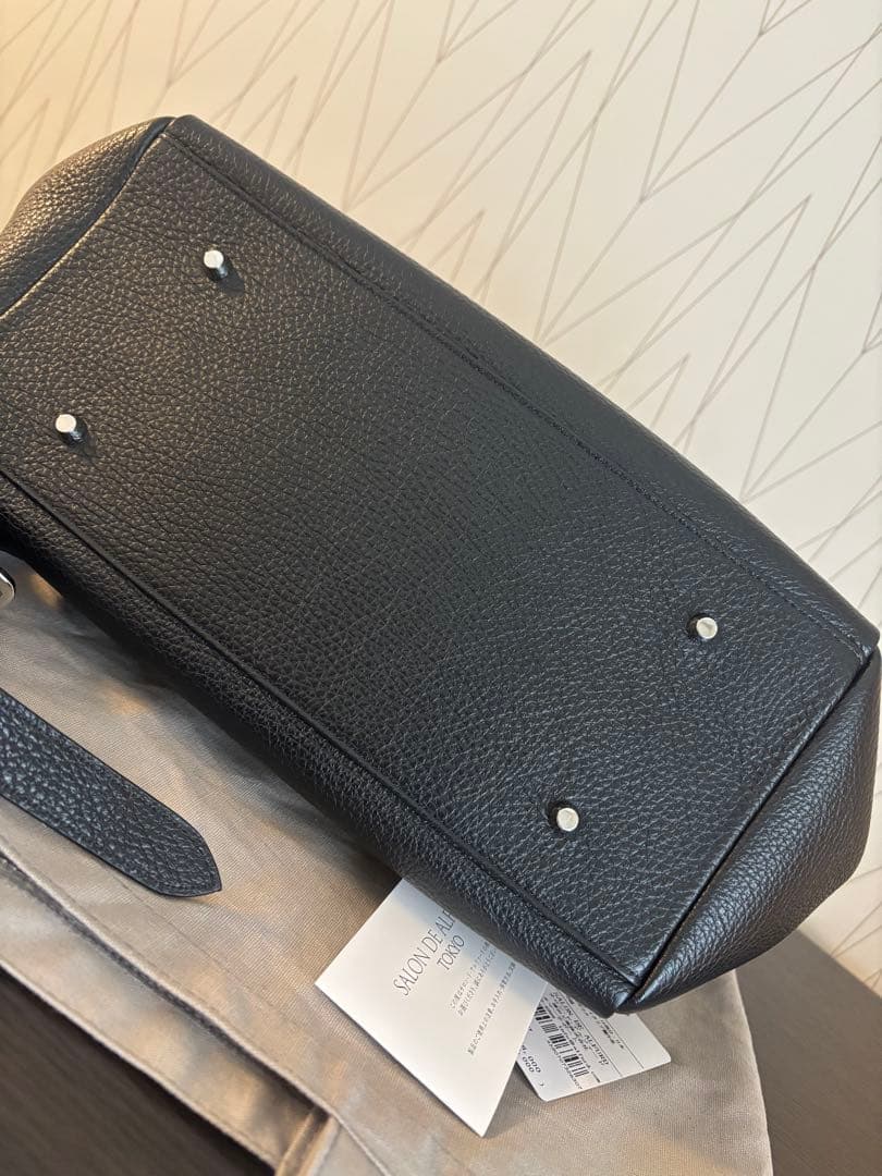 サロンドアルファード　ルクーチェ　スマイル　レザー　ブラック　2way