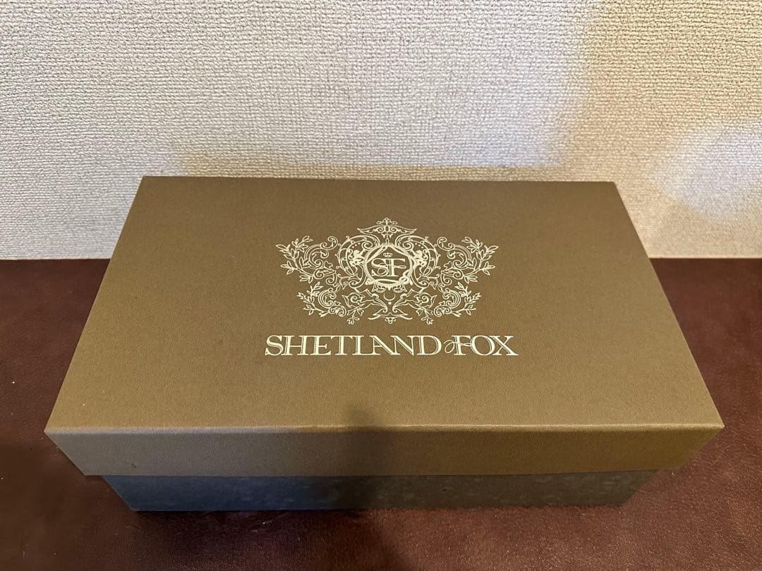 【SHETLAND FOX】コベントリー（セミブローグ/ブラウン）オーダー品