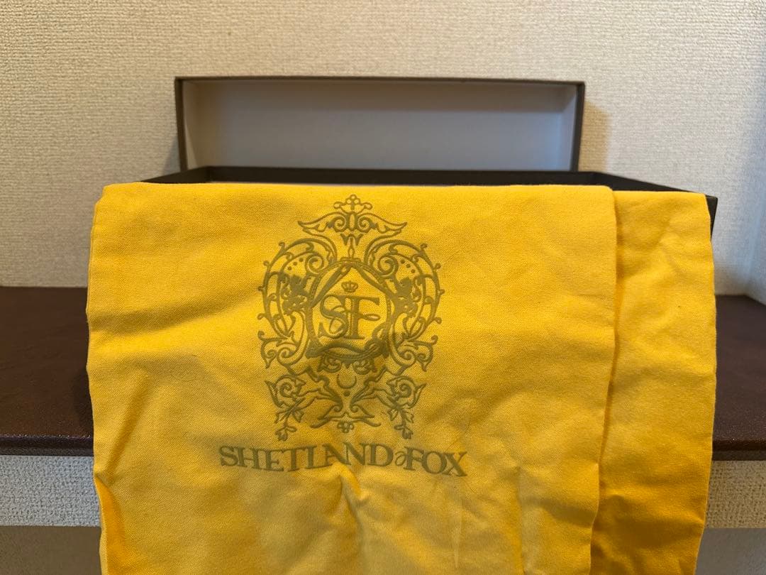 【SHETLAND FOX】コベントリー（セミブローグ/ブラウン）オーダー品