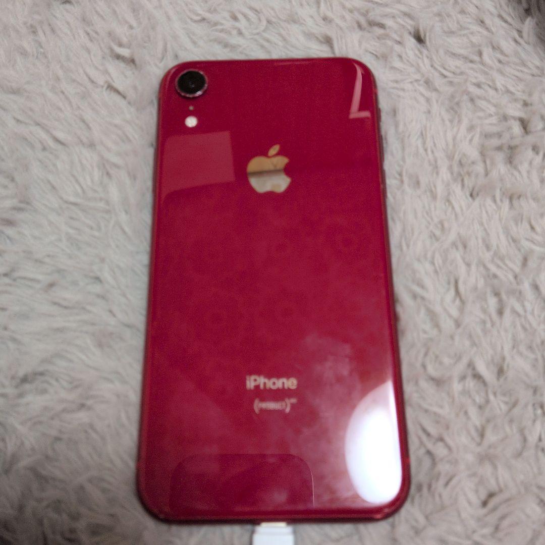 iPhoneXR　レッド本体