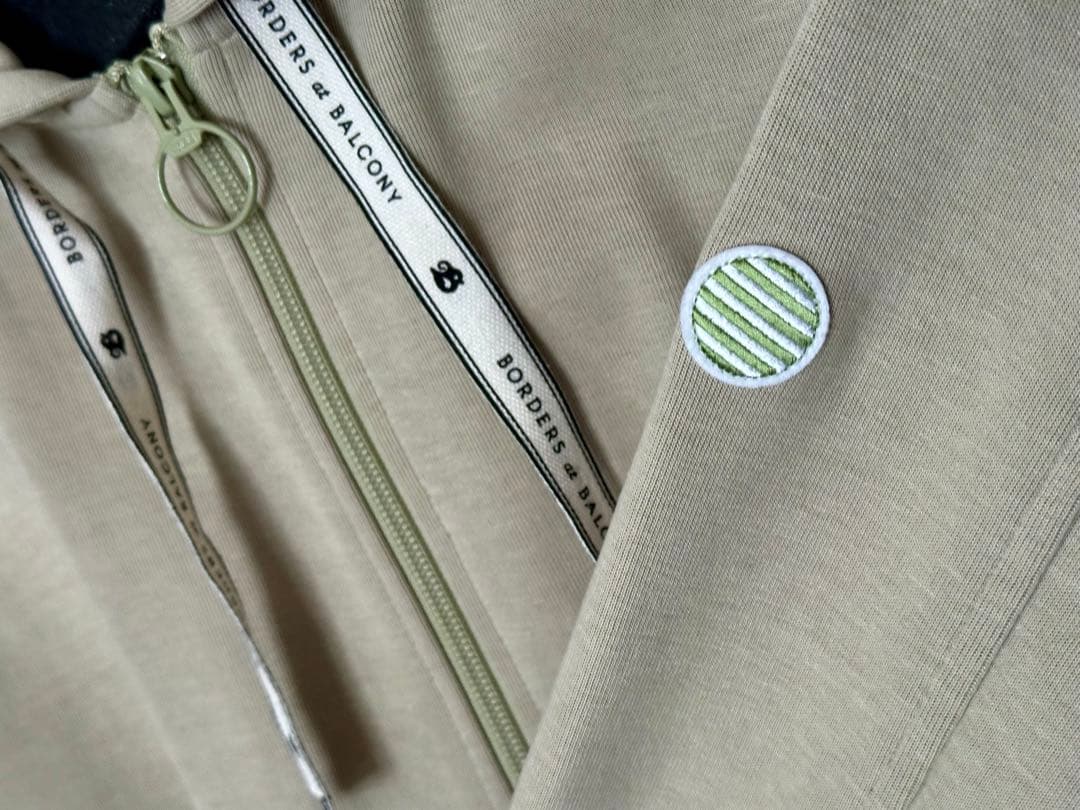 ボーダーズアットバルコニー♡SWEAT PEPLUM HOODIE