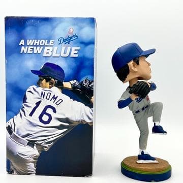 野茂英雄 2013年 球場配布 非売品 トルネード ボブルヘッド ドジャース