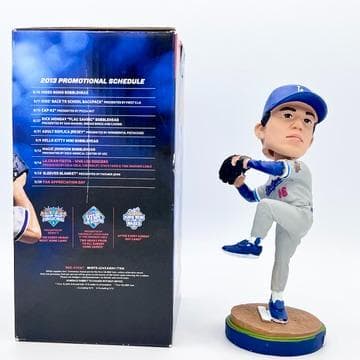 野茂英雄 2013年 球場配布 非売品 トルネード ボブルヘッド ドジャース