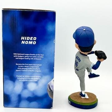 野茂英雄 2013年 球場配布 非売品 トルネード ボブルヘッド ドジャース