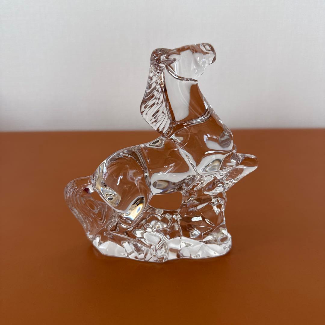 Baccarat バカラ　クリスタル　来年の干支　午　馬