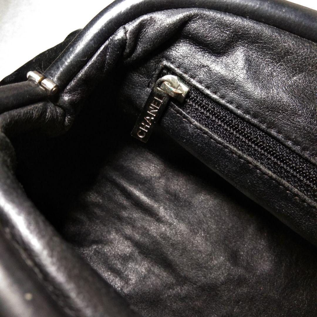 コッペ様ご売約品✨CHANEL　vintageキルティング×レザークラッチバック