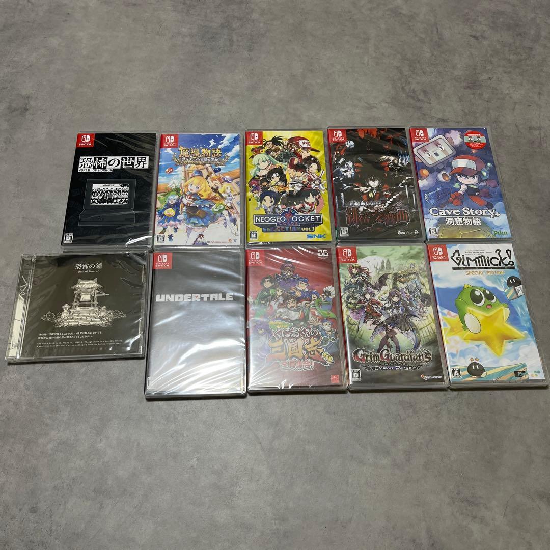 Nintendo switchソフトまとめ　新品未開封　ネオジオポケット　その他