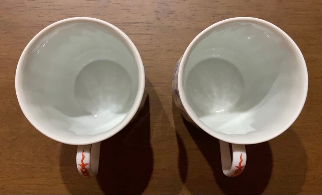 【RITAO CHAN公式アカウント09】専用 深川製磁ブルーチャイナマグカップ