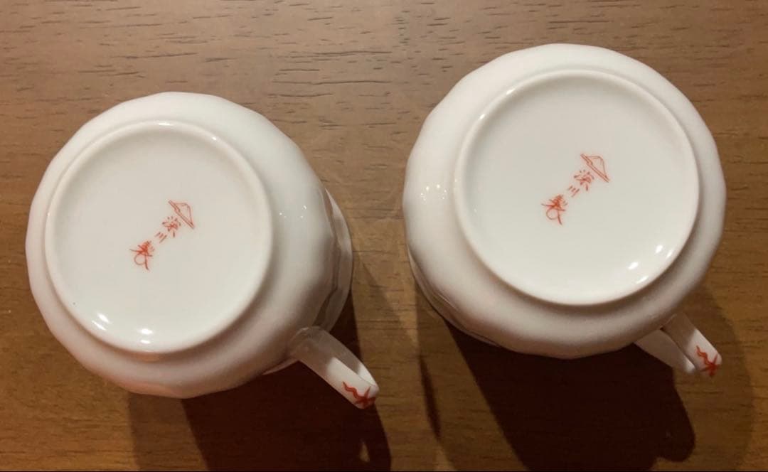 【RITAO CHAN公式アカウント09】専用 深川製磁ブルーチャイナマグカップ