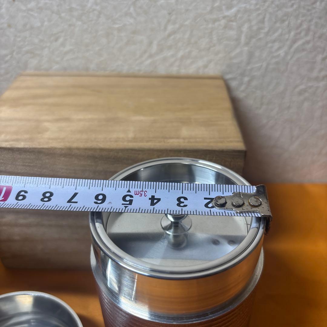 美品 錫製 茶壶 茶入 本錫 乾茂號造 共箱