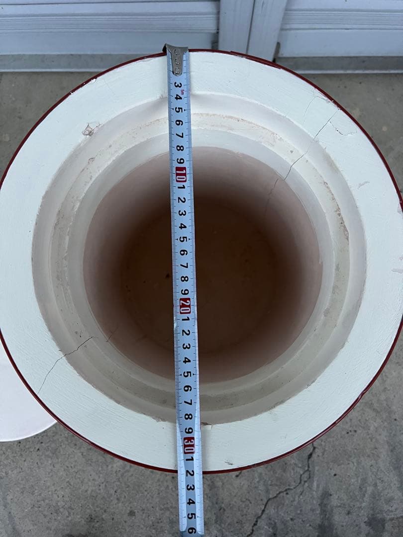 火消しつぼ 火消し壺 火消しツボ BBQ 焼肉 ひび割れあり