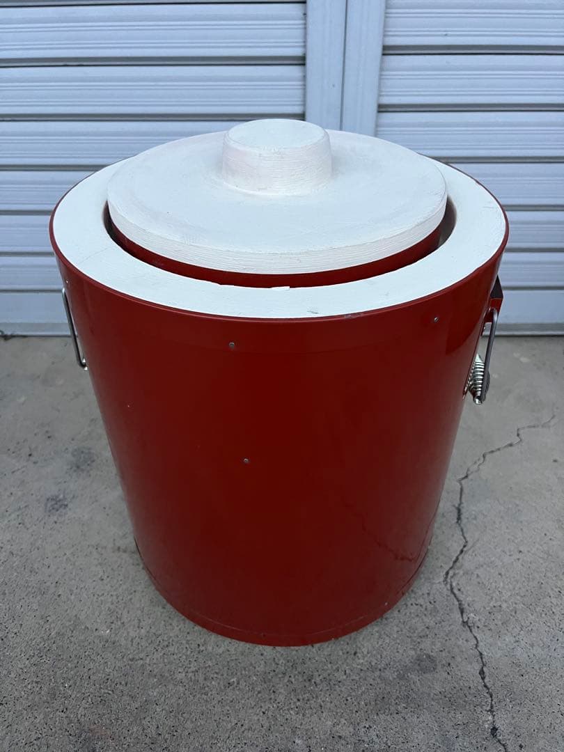 火消しつぼ 火消し壺 火消しツボ BBQ 焼肉 ひび割れあり