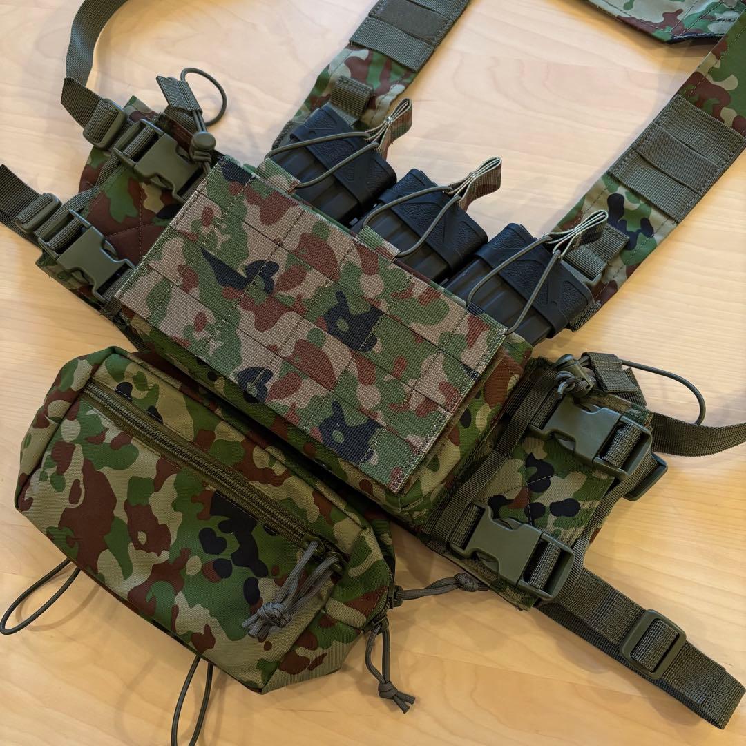 新品未使用 陸自迷彩 MK4 チェストリグ　スピリタス　自衛隊迷彩　自衛隊