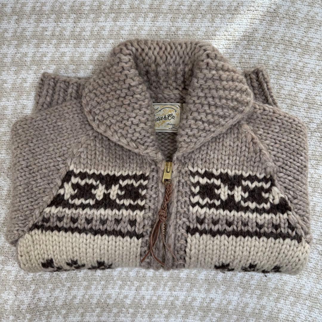 アパルトモン Tiger lily Edit&Coカウチン ニット ブラウン系