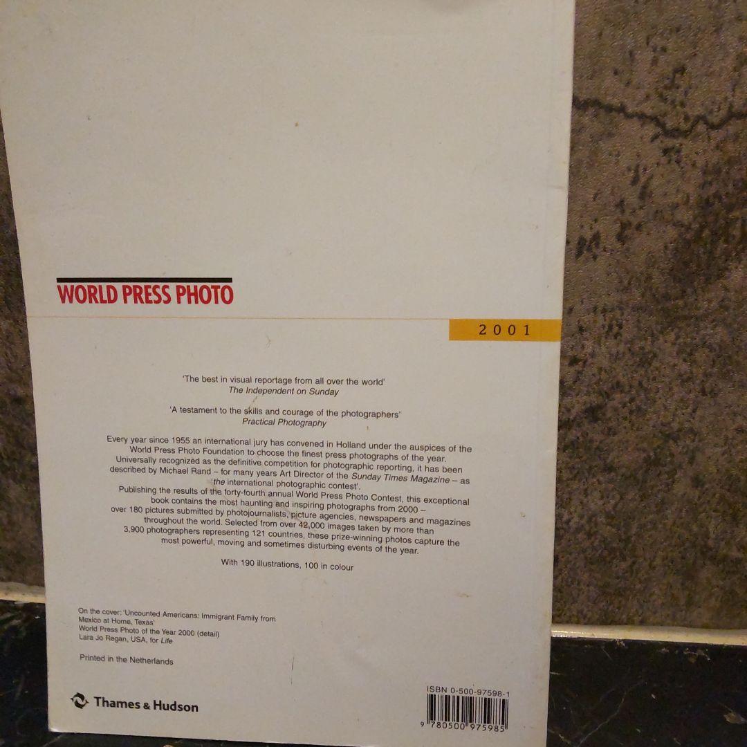 2001 WORLD PRESS PHOTO 洋書 報道写真 写真集