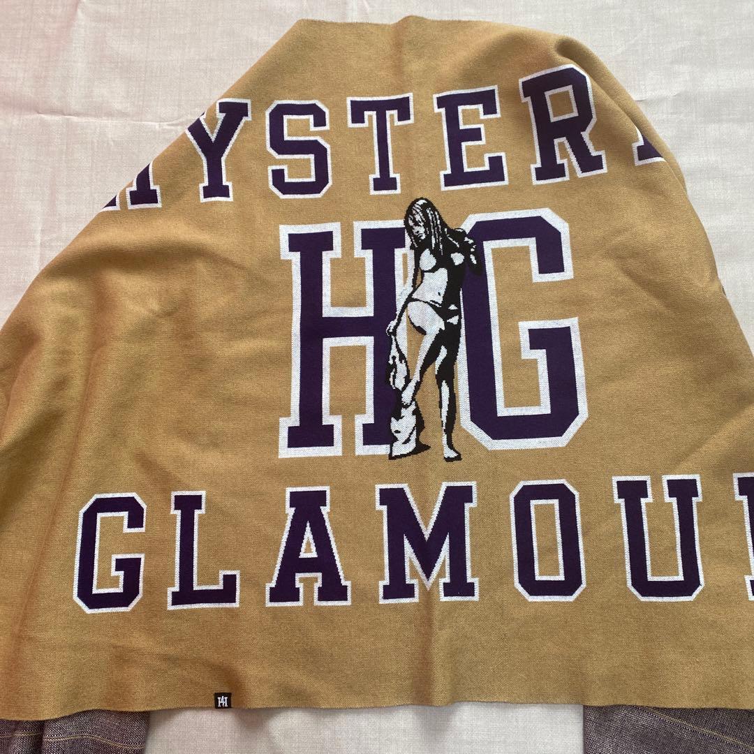 タイムセール中超美品　ヒステリックグラマーベージュ袖付ショールカーディガン