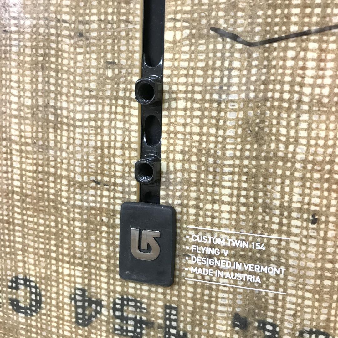 【良品】BURTON CUSTOM TWIN FLYING V 154cm