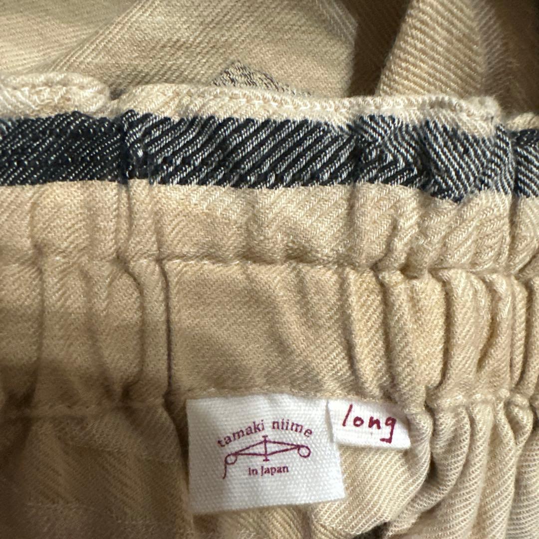 【お値下げ】tamaki niime タマキニイメ タルンパンツ LONG
