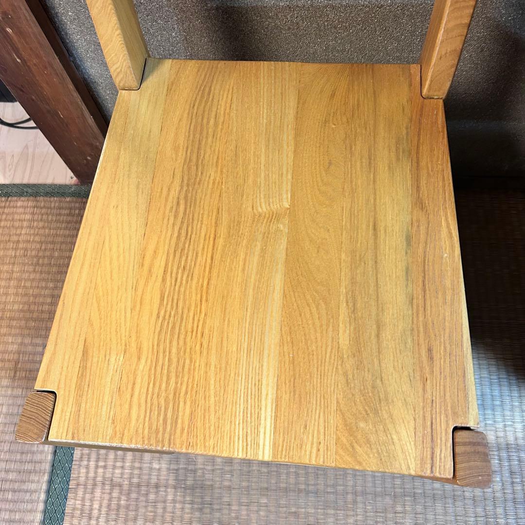 無印良品 木製チェア アッシュ材 ダイニングチェア
