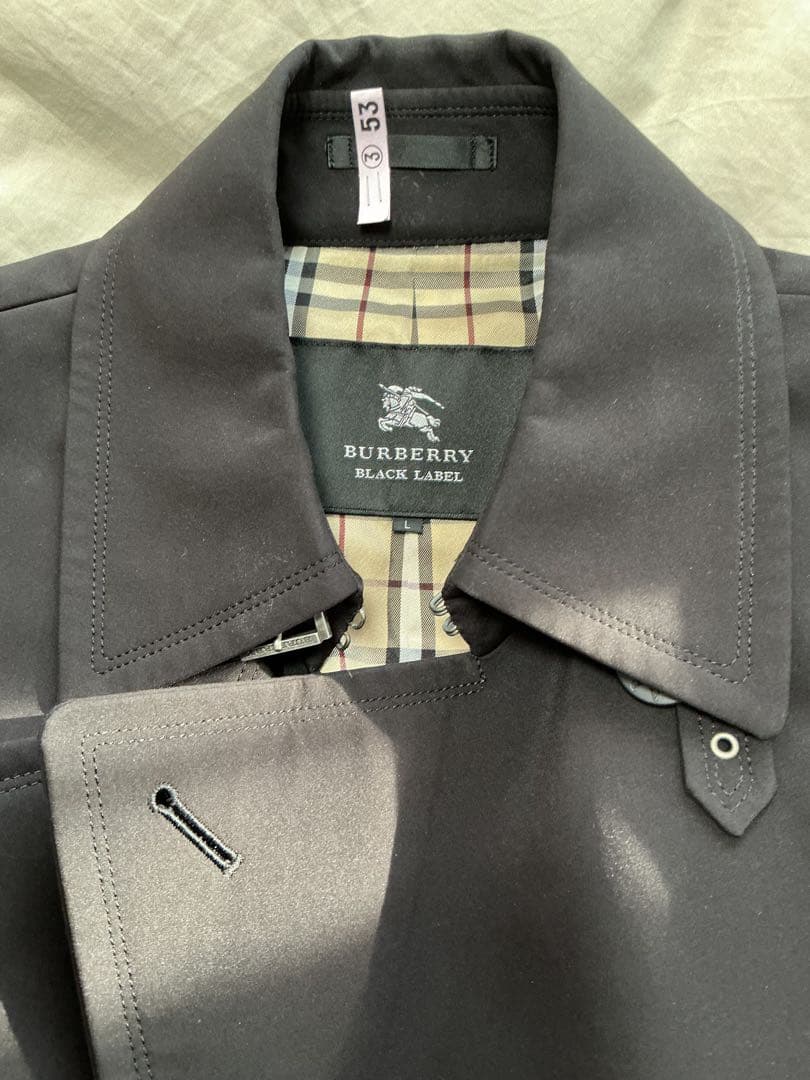 BURBERRY BLACK LABEL トレンチコート Lサイズ