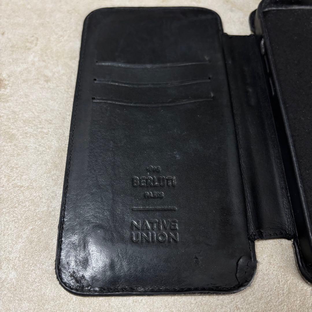 【定価約9万円】BERLUTI スクリットレザー iPhone13 Proケース