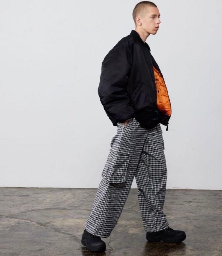 美品 BEAMS MA-1 サーモライト 中綿ジャケット アメカジ バイカー