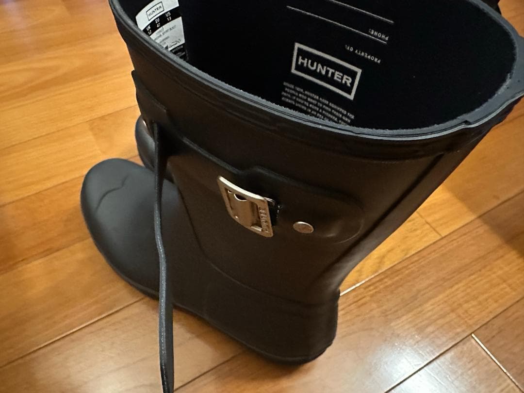 [ハンター] レインシューズ Short　男性イギリス　サイズ12（的30cm）