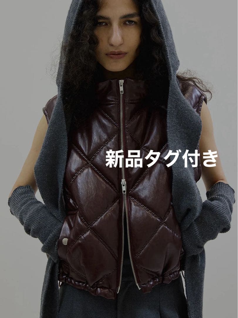 M*U様 新品 Ameri SYNTHETIC LEATHER QUILTING