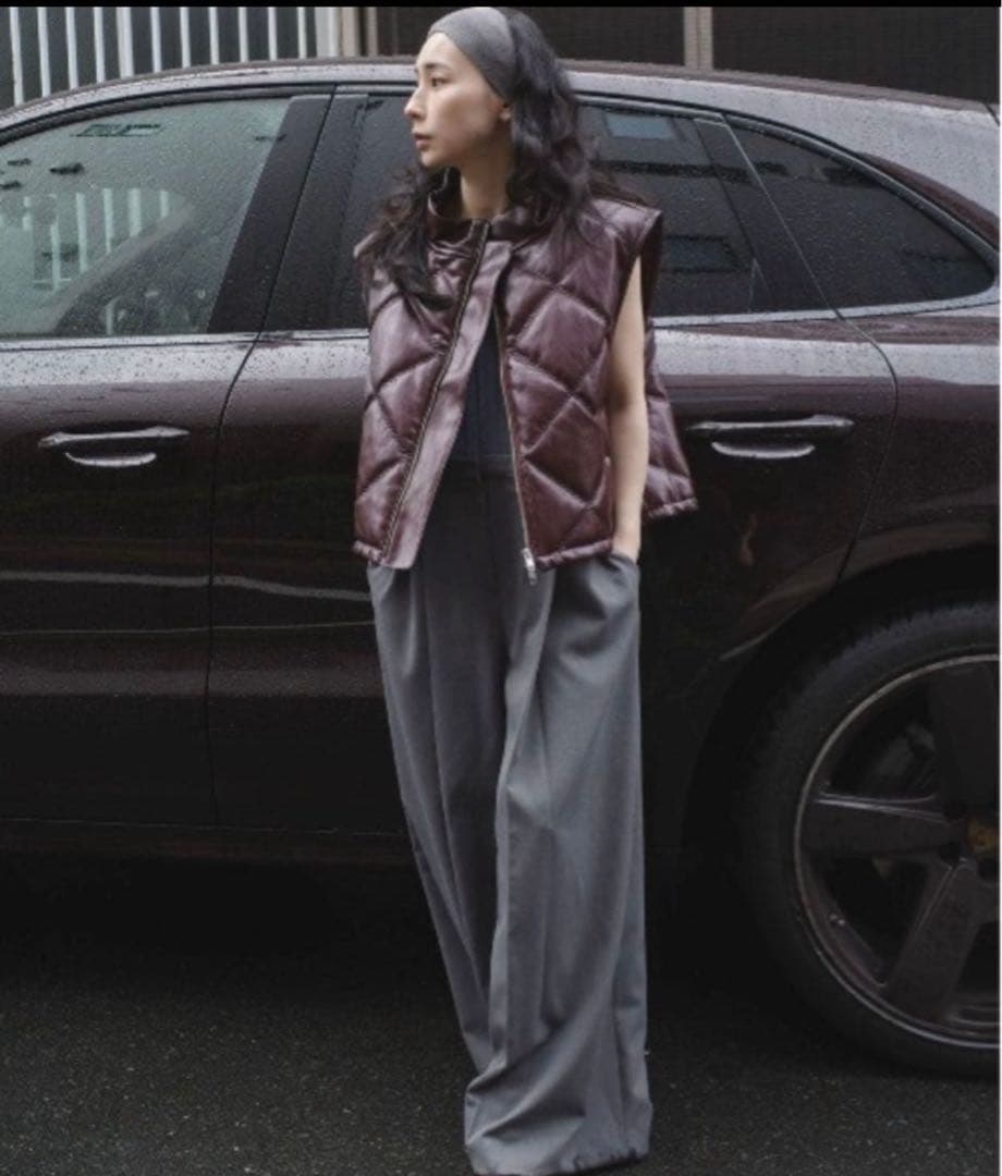 M*U様 新品 Ameri SYNTHETIC LEATHER QUILTING